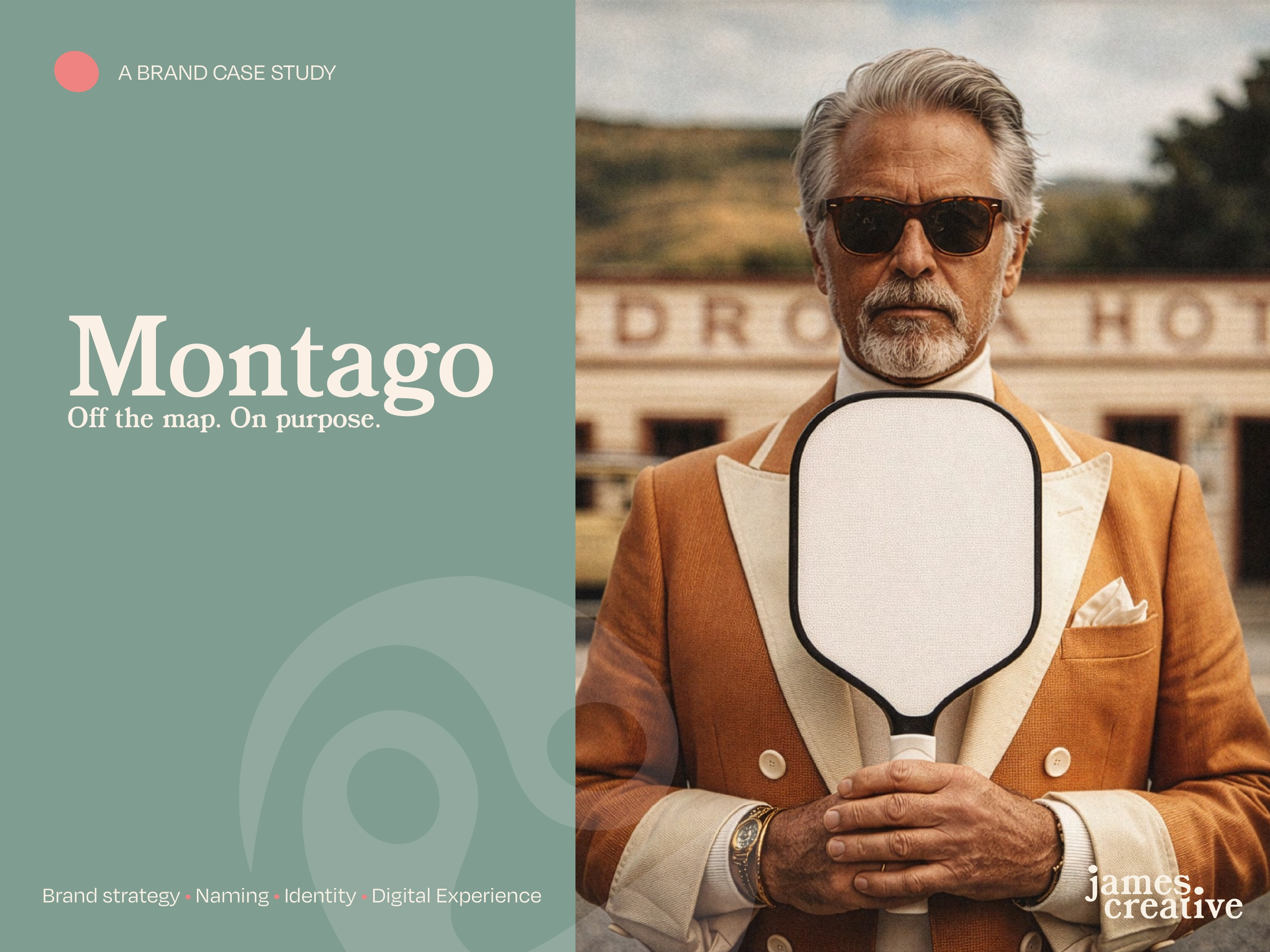 Montago brand case study slide 1 of 10.